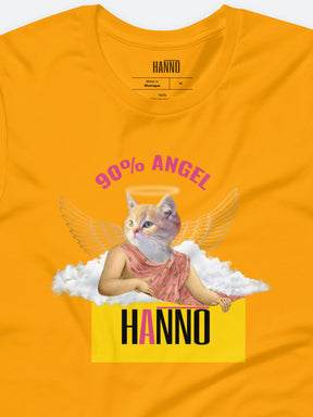 90% ANGEL CAT WITH WINGS T SHIRT