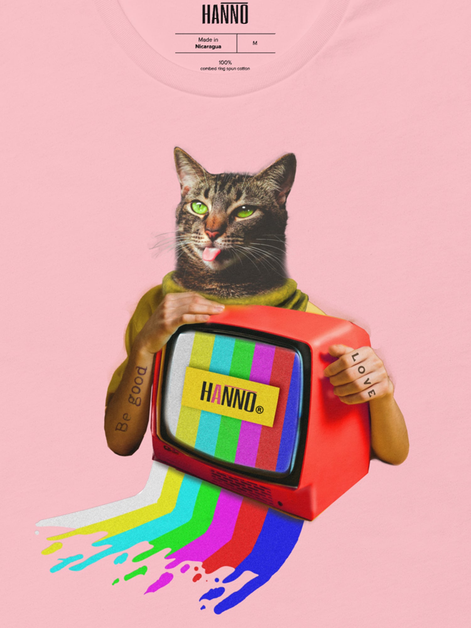 VINTAGE 80's TV CAT T SHIRT