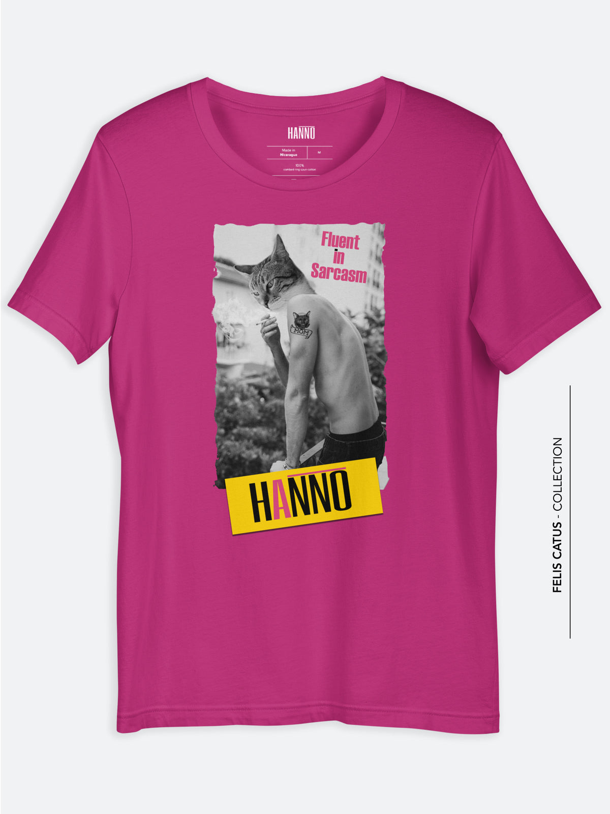 Berry t-shirt for men/woman cat lovers #color_berry
