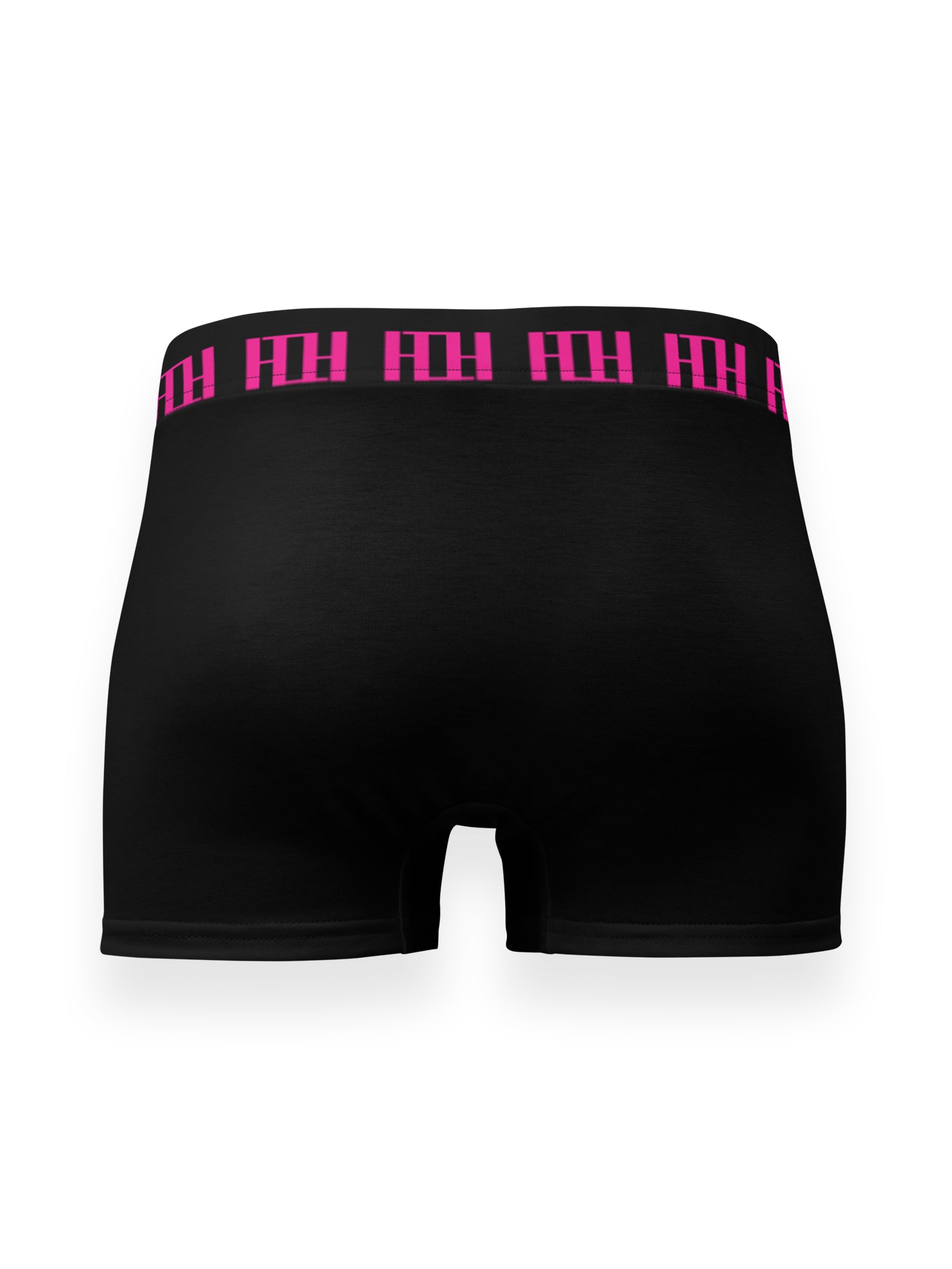 Unisex Boxer Briefs  black and berry