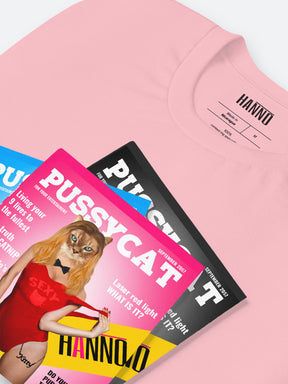 PUSSYCAT HANNO MAGAZINE T SHIRT