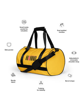 HANNO  YELLOW DUFFEL ESSENTIAL BAG