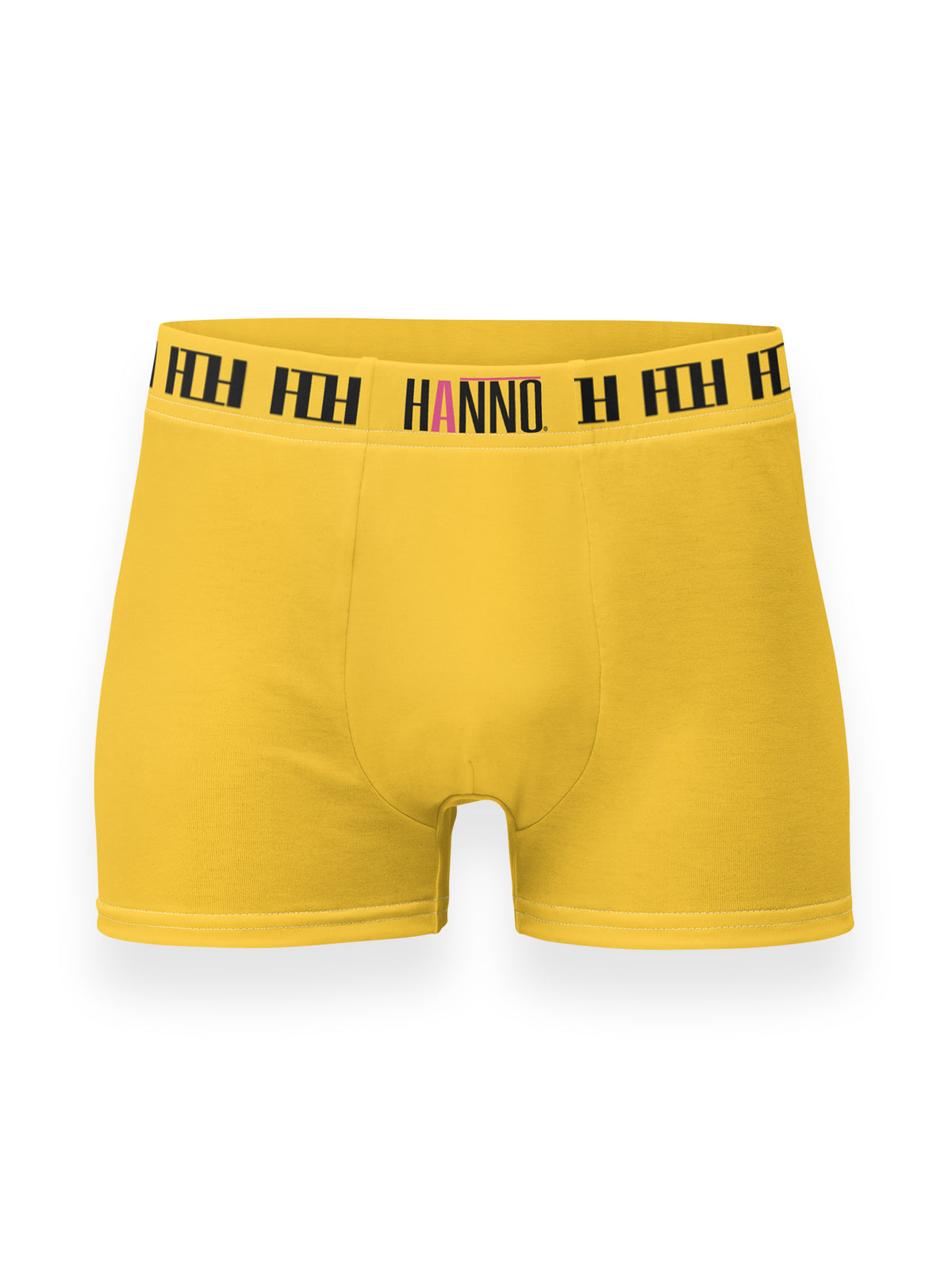 Unisex Boxer Briefs Yellow and black