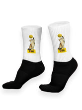 socks for cat lovers white