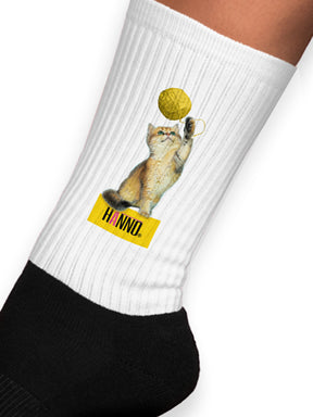 FELIS CATUS HANNO SOCKS WHITE